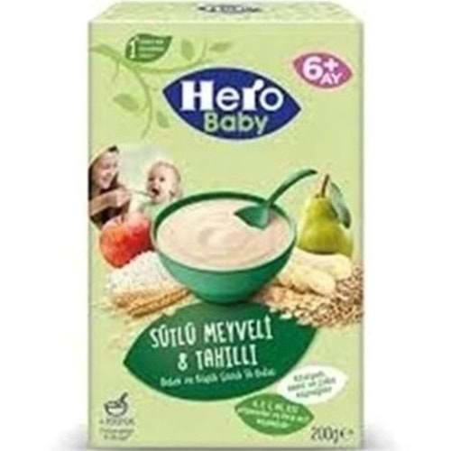 HERO BABY MAMA 200 GR SUTLU MEYVELI 8 TAHILLI