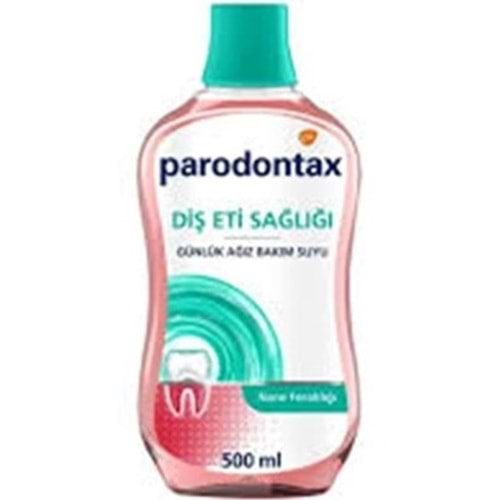 PARODONTAX AGIZ BAKIM SUYU 500 ML NANE FERAHLIGI