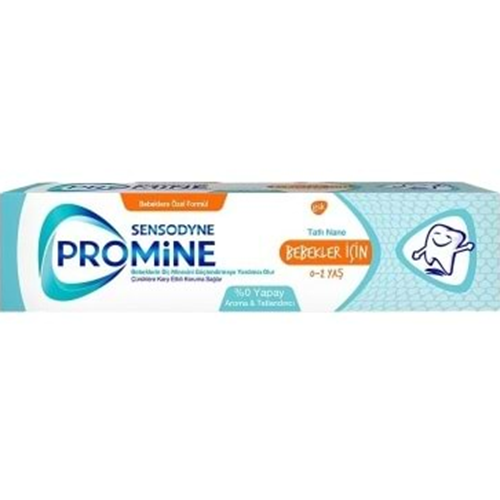 SENSODYNE BEBEK DIS MACUNU 50 ML 0-2 YAS TATLI NANE