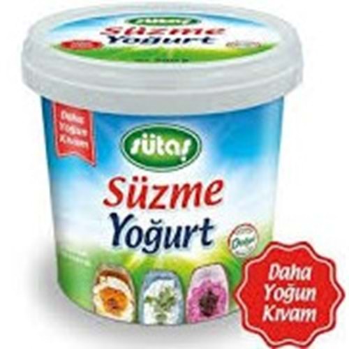 SÜTAŞ SÜZME YOĞURT 900 G