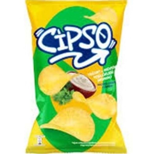 CİPSO SUPER BOY 104 GR YOGURT VE MEVSIM YESILLIKLERI