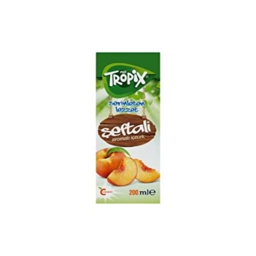 TROPİX MEYVE SUYU 200 ML ŞEFTALİ