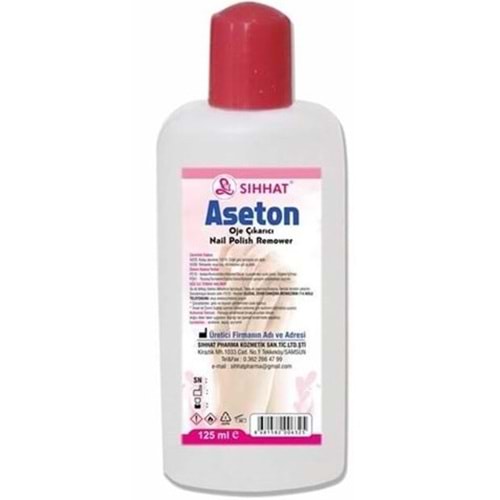 SIHHAT ASETON OJE CIKARICI 125 ML
