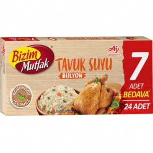 BİZİM BULYON 24 LU TAVUK