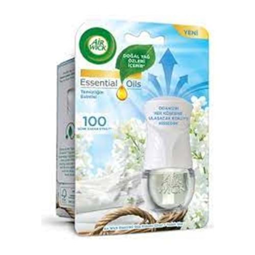 AIR WICK ESSENTIAL OILS MAKINA+YEDEK SISE 19 ML T.ESINTI
