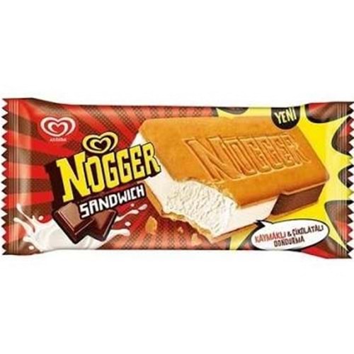 ALGİDA NOGGER SANDWIC KIRMIZI