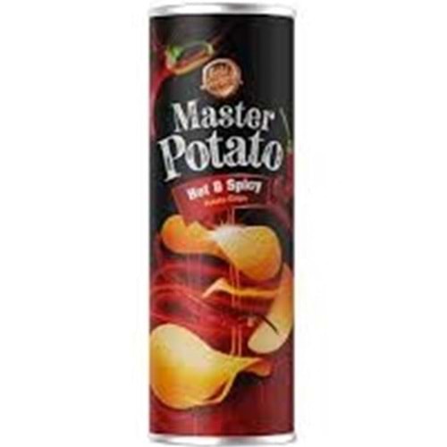 MASTER POTATO CIPS 160 GR HOT SPICY