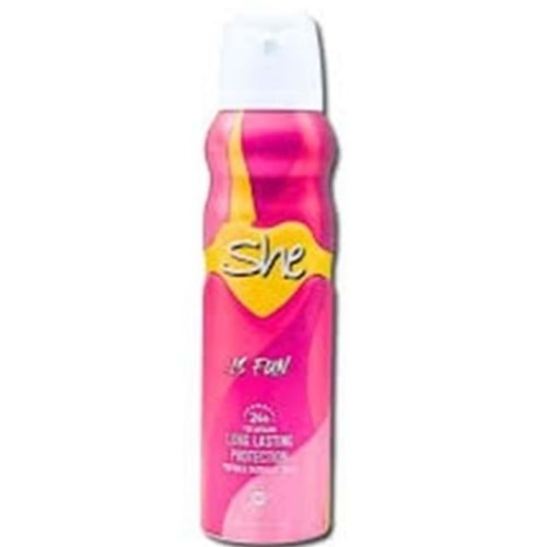 SHE DEODORANT 150 ML IS LOVE
