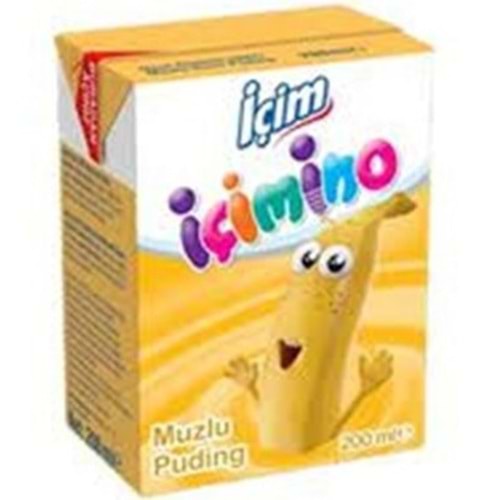 İÇİM İÇİMINO PUDING 200 ML MUZLU