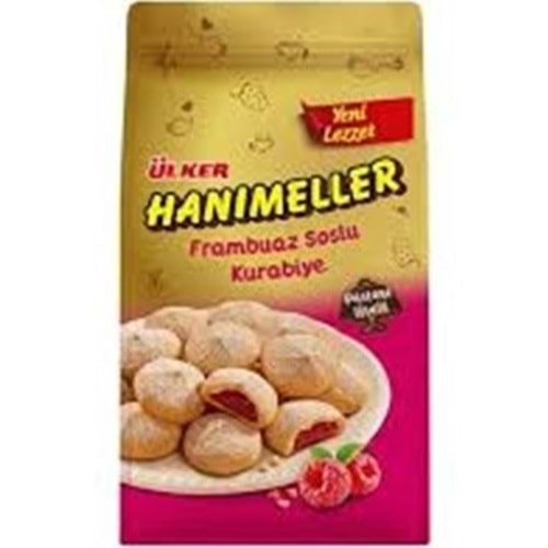 ÜLKER HANIMELLER 150 GR FRAMBUAZ SOSLU KURABIYE