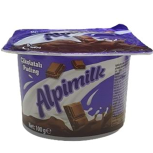 ALPİMİLK ÇİKOLATALI PUDİNG 100 GR