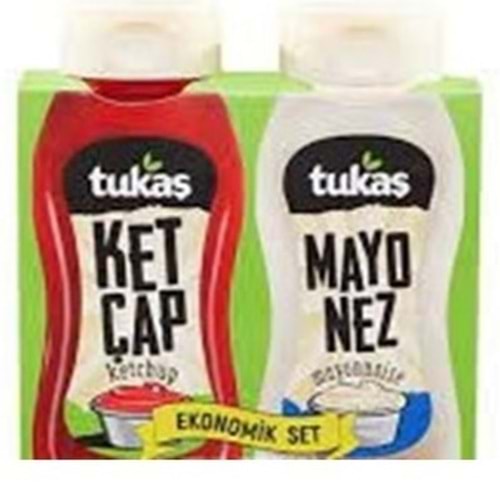 TUKAŞ KETÇAP+MAYONEZ SET 650&550 GR