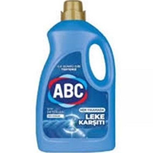 ABC SIVI CAMASIR DETERJANI 2700 ML LEKE KARSITI