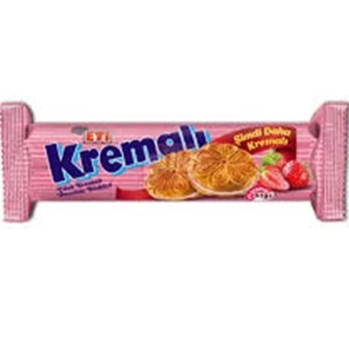 ETI KREMALI BISKUVI 61 GR CILEKLI