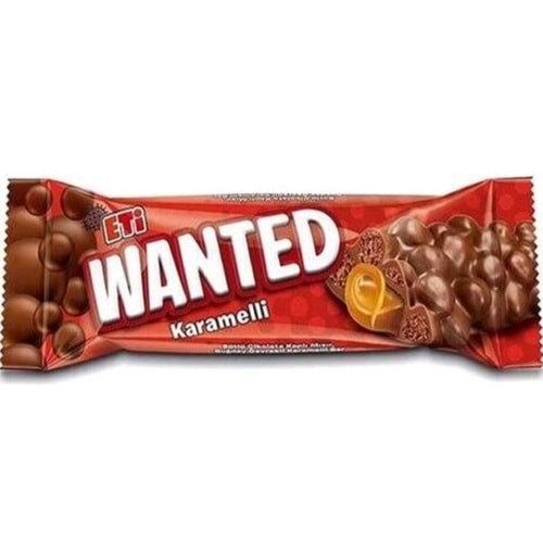 ETİ WANTED 32 GR KARAMELLI
