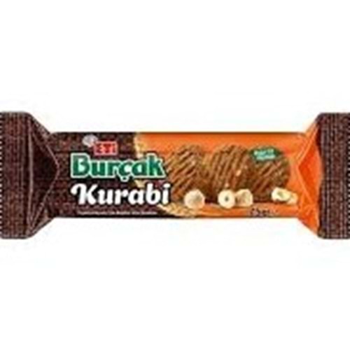 ETİ BURÇAK KURABİ 75 G FINDIKLI KAKAOLU TAM BUĞDAY UNLU