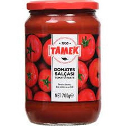 TAMEK DOMATES SALCASI 700 GR CAM