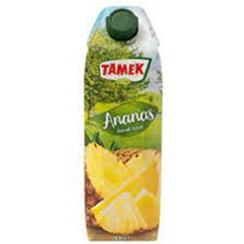 TAMEK MEYVE SUYU 1 LT ANANAS