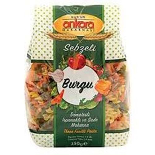 ANKARA MAKARNA BURGU 350 GR SEBZELİ