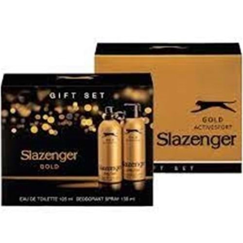 SLAZENGER PARFUM+DEO 125 ML GOLD