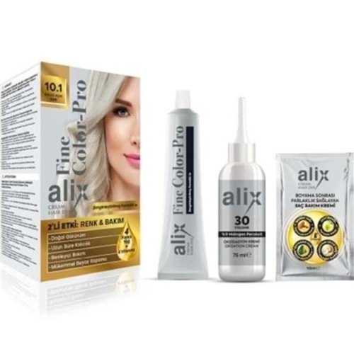 ALİX SAC BOYASI 10-1 KULLU ACIK SARI