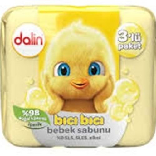 DALİN BEBEK SABUNU 3X75 GR KLASİK