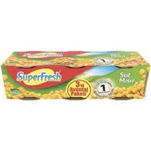 SUPERFRESH SUT MISIR 3X200 GR