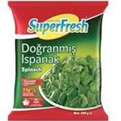 SUPERFRESH DOGRANMIS ISPANAK 450 GR