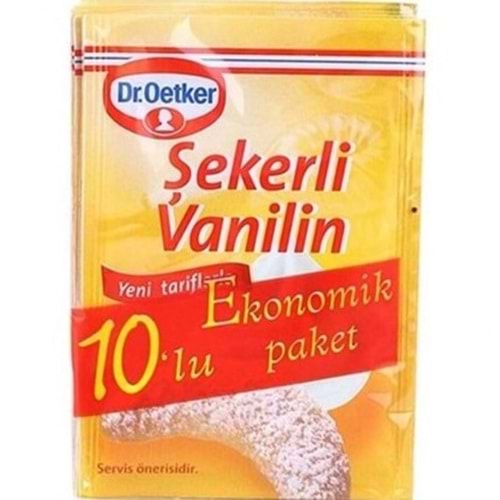 DR.OETKER SEKERLI VANILIN 10 LU