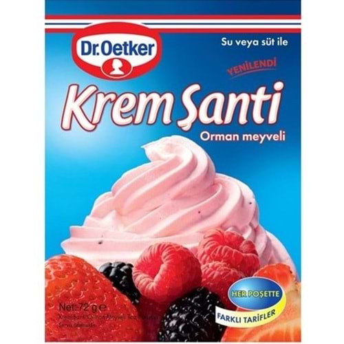 DR.OETKER KREM ŞANTİ 72 G ORMAN MEYVELİ