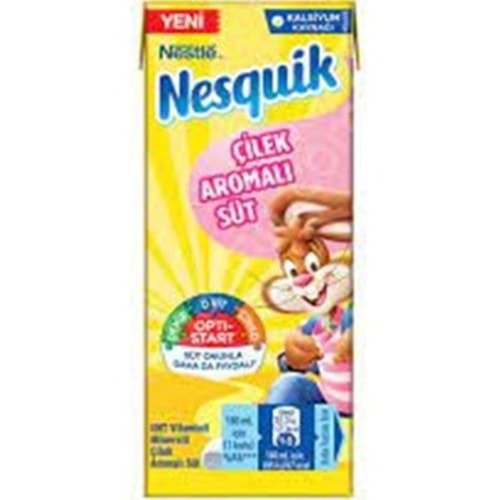 NESTLE NESQUIK AROMALI SUT 180 ML CILEKLI