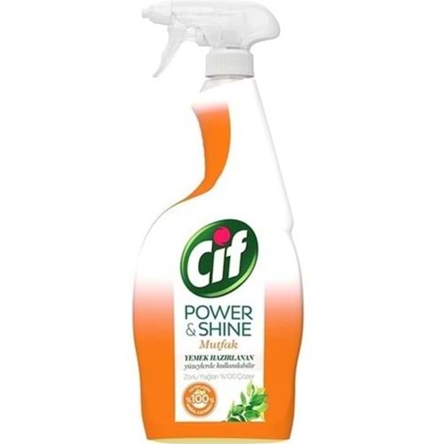 CİF POWER SPREY 750 ML NATURAL MUTFAK
