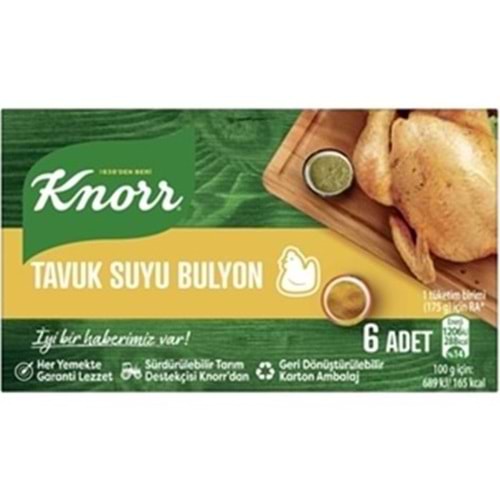 KNORR BULYON 6 LI TAVUK