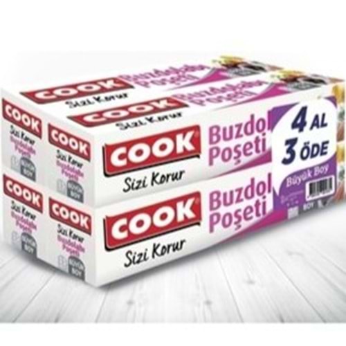 COOK BUZDOLABI POSETI 4 LU BUYUK BOY