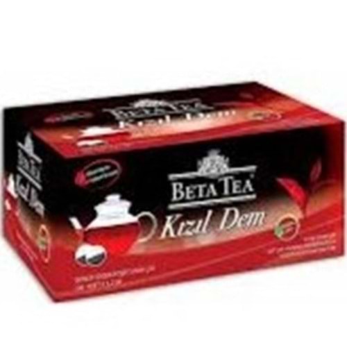 BETA TEA KIZIL DEM DEMLİK SİYAH ÇAY 100 ADET