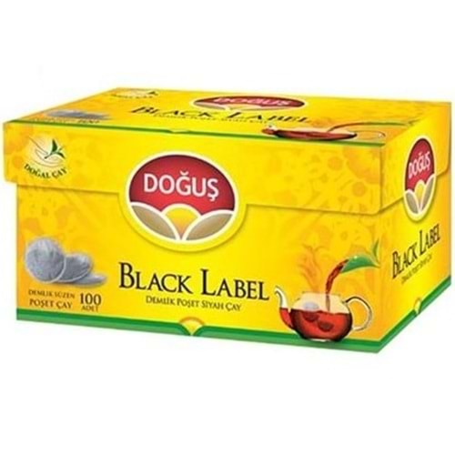 DOĞUŞ BLACK LABEL DEMLIK CAY 100 LU