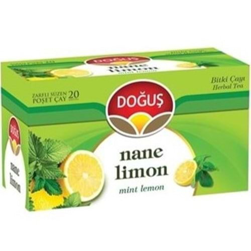 DOĞUŞ BITKI CAYI 20 LI NANE LIMON