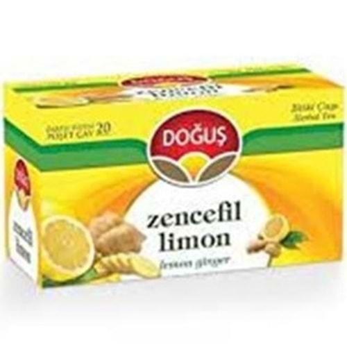 DOĞUŞ BITKI CAYI 20 LI ZENCEFIL LIMON