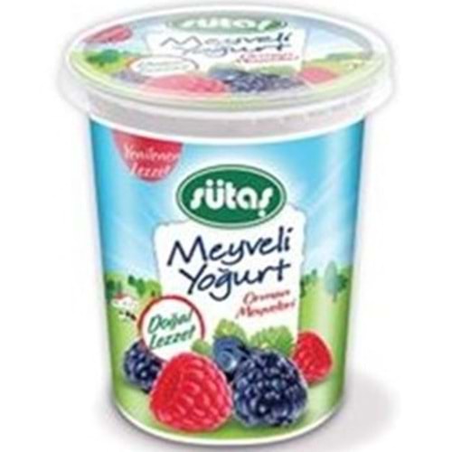 SÜTAŞ MEYVELI YOGURT 475 GR ORMAN MEYVELI