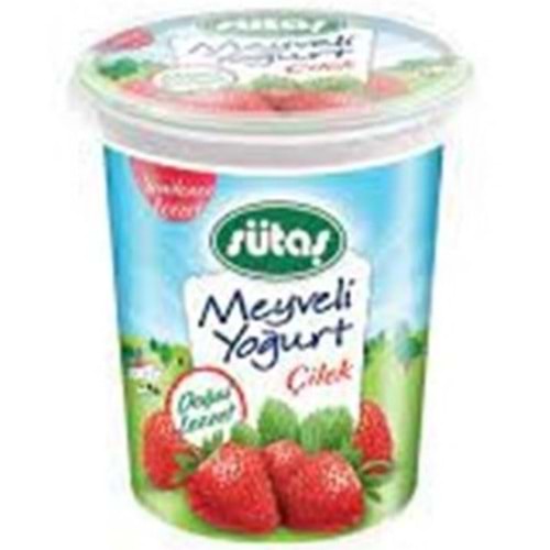 SÜTAŞ MEYVELI YOGURT 475 GR CILEKLI