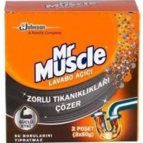 MR MUSCLE LAVABO ACICI TOZ 2X50 GR
