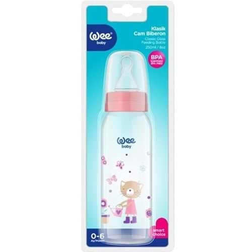 WEE BABY CAM BIBERON 250 ML ISIYA DAYANIKLI