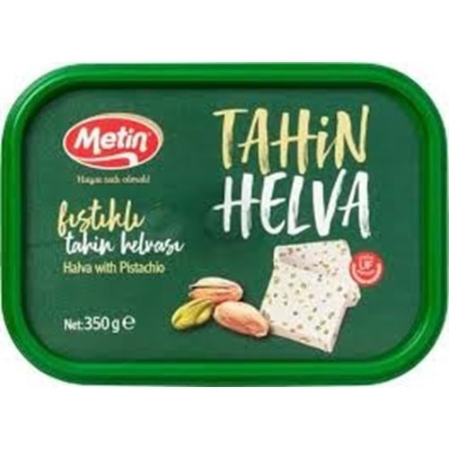 METİN TAHİN HELVA 350 G 350 G FISTIKLI