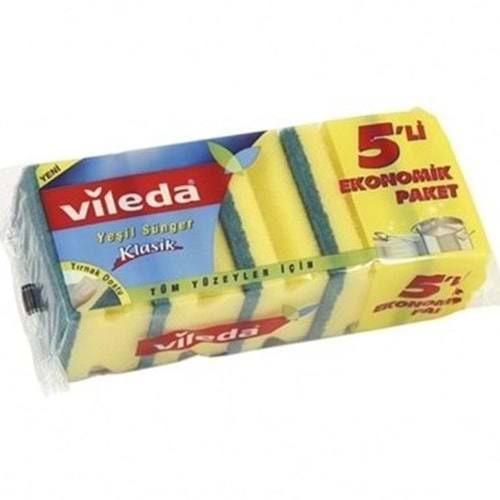 VİLEDA BULASIK SUNGERI 5 ADET