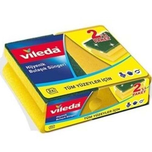 VİLEDA HIJYENIK BULASIK SUNGERI 2 ADET