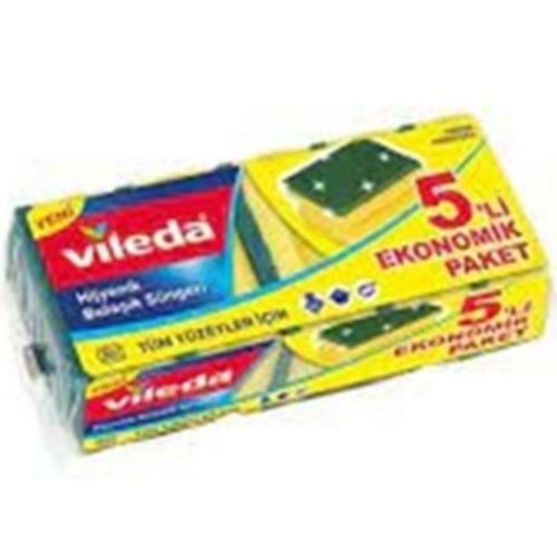 VİLEDA HIJYENIK BULASIK SUNGERI 5'LI