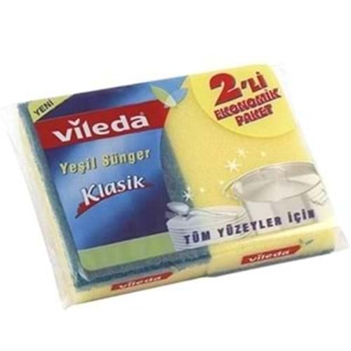 VİLEDA PARLAK KONFOR BULASIJ SUNGERI 2 ADET