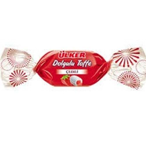 ÜLKER SEKER 1 KG DOLGULU TOFFE CILEKLI
