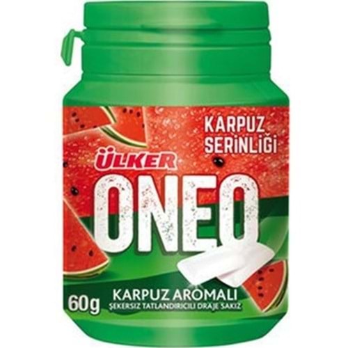 ÜLKER ONEO DRAJE SAKIZ 60 GR KARPUZLU