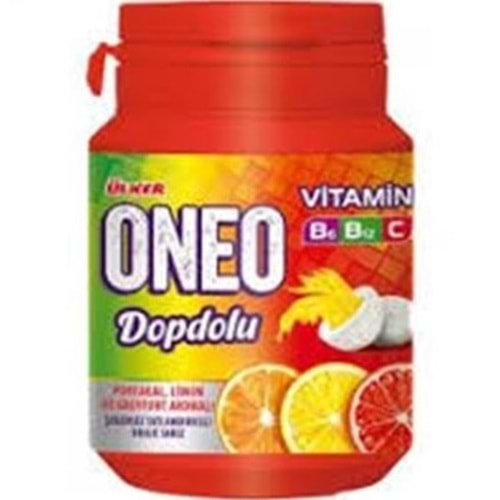 ÜLKER ONEO DOPDOLU SAKIZ 48 GR PORTAKAL LIMON GREYFURT